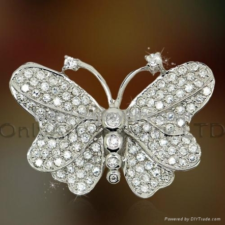 lady_beautiful_silver_pendant_charms_jewelry